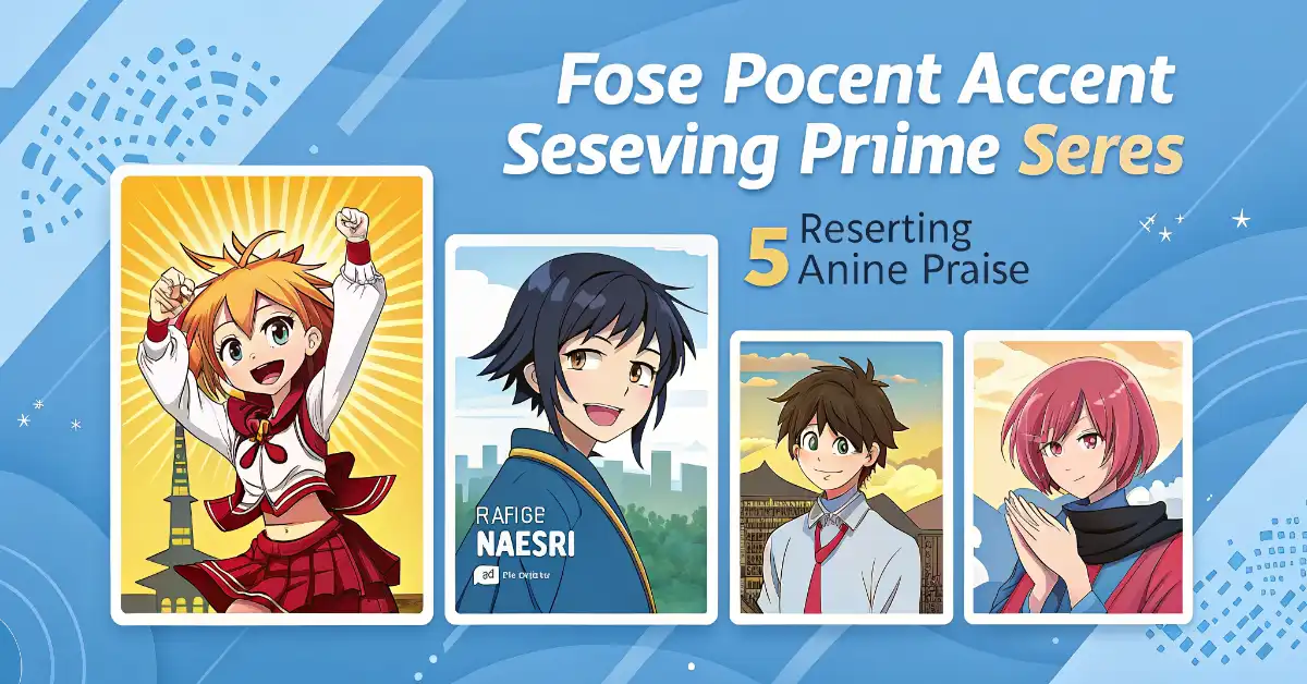 5 Popular, Recent Anime Deserving Praise