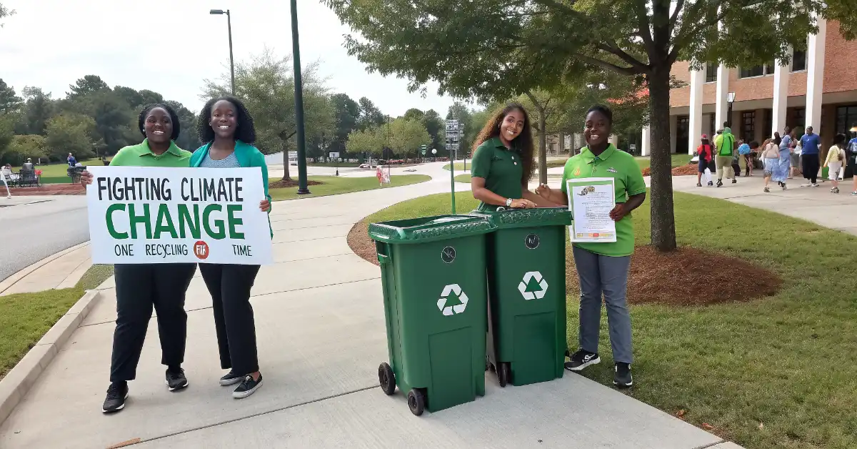 Atholton’s Green Team – Fighting Climate Change One Recycling Bin at a Time