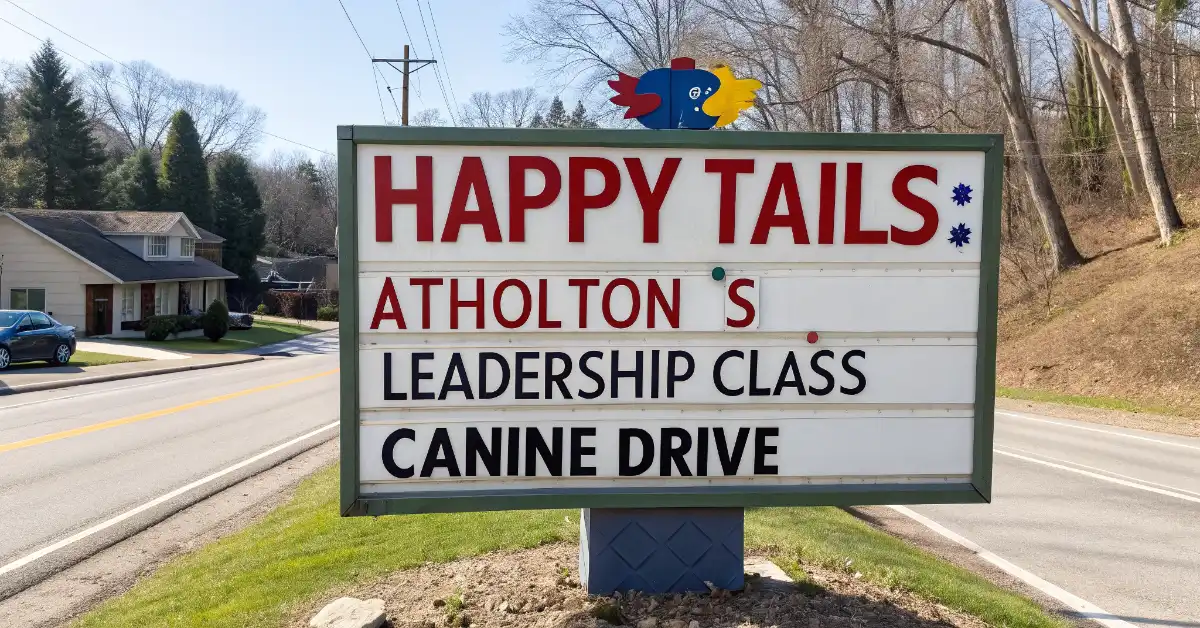 Happy Tails: Atholton’s Leadership Class Canine Drive