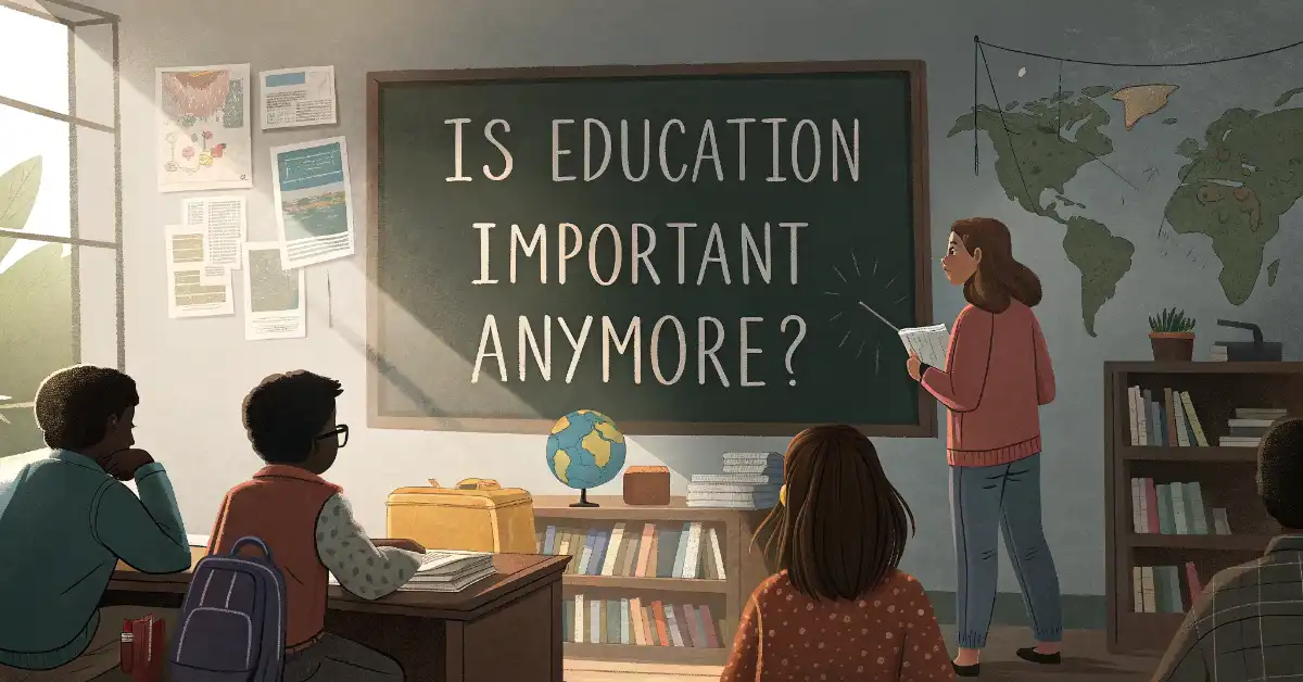 Is Education Important Anymore?