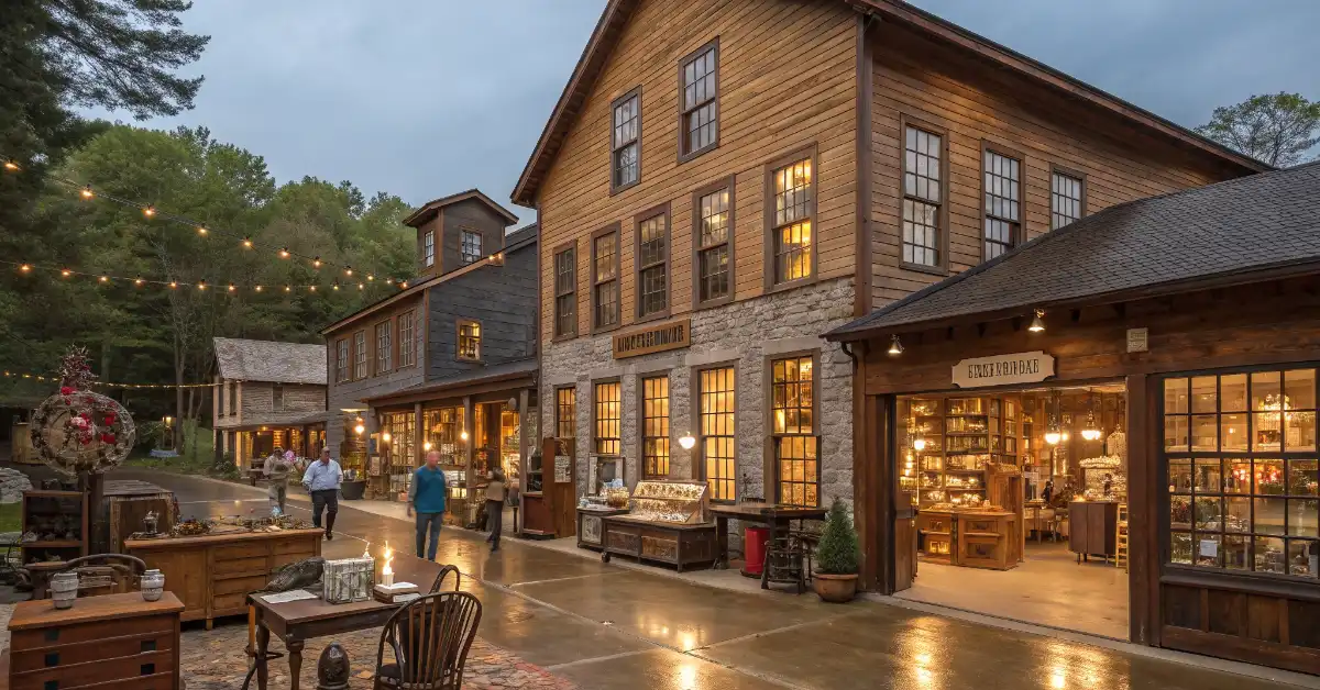 The Heart of Savage Mill: the Antique Center