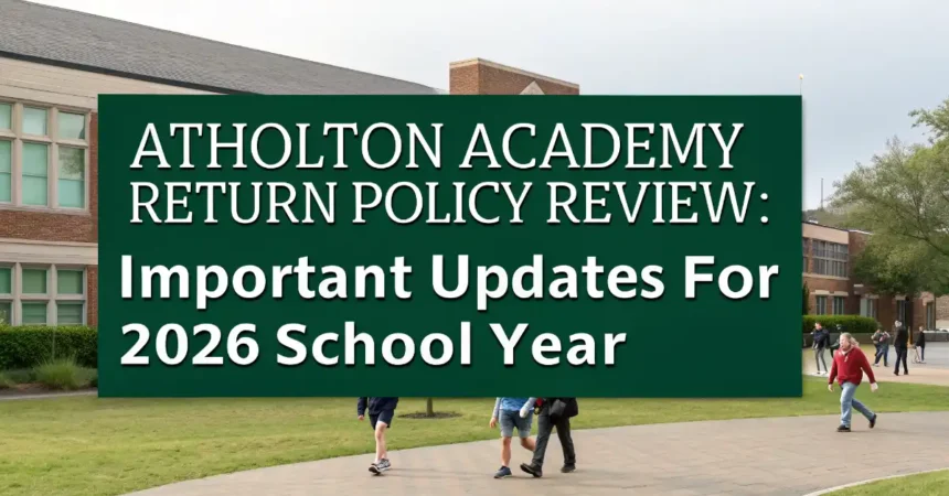 Atholton Academy Return Policy