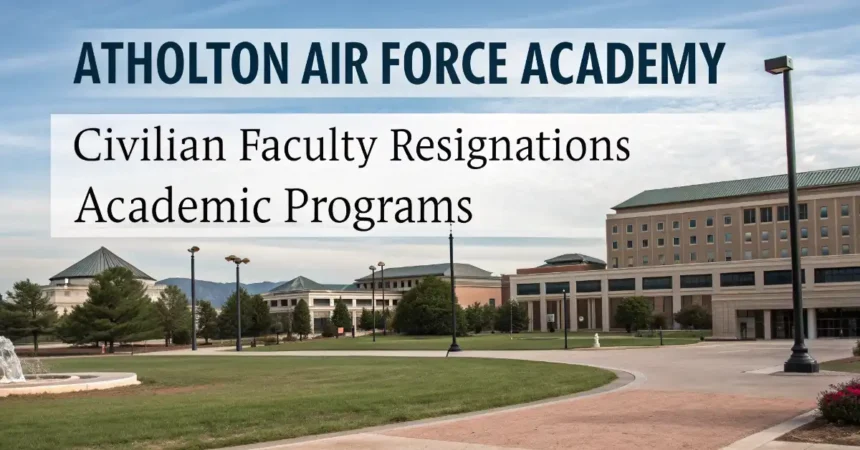 Atholton Air Force Academy Civilian Faculty Resignations