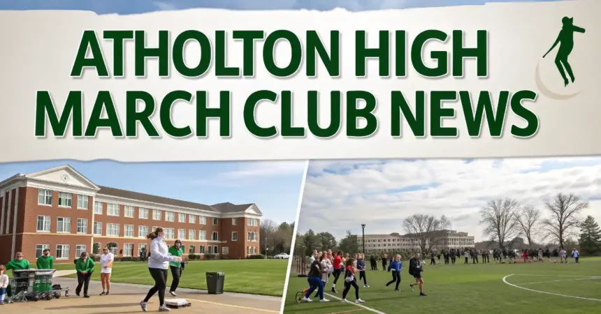 Atholton High March club news