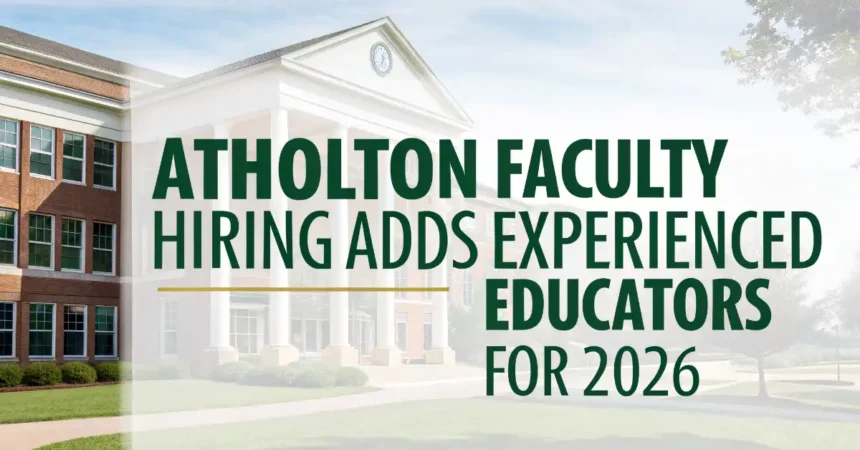 Atholton faculty hiring