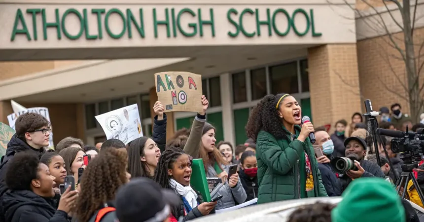 Atholton student protest