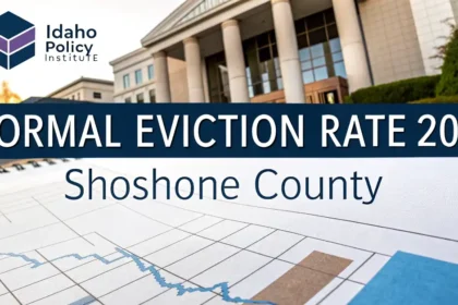 Idaho Policy Institute Formal Eviction Rate 2020 Shoshone County