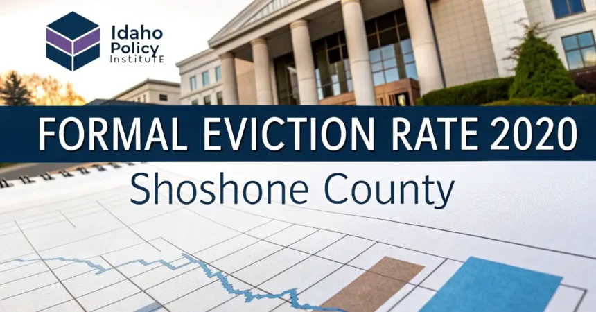 Idaho Policy Institute Formal Eviction Rate 2020 Shoshone County