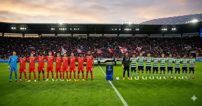 Bayern Munich vs Sporting CP Lineups