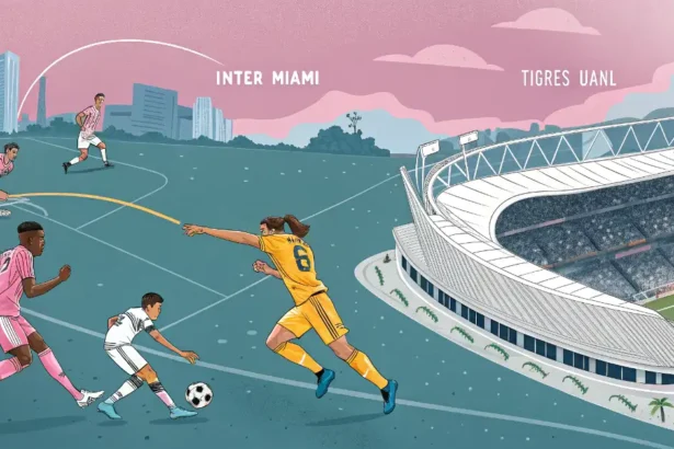 Inter Miami vs Tigres UANL timeline