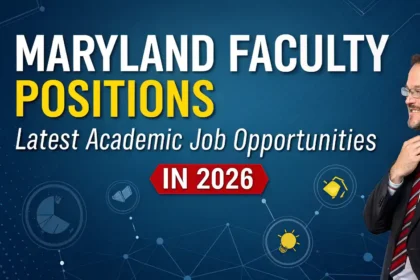 Maryland Faculty Positions