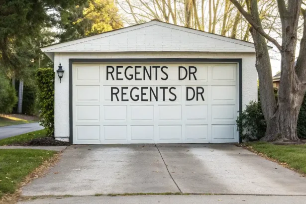 Regents Dr Regents Dr Garage