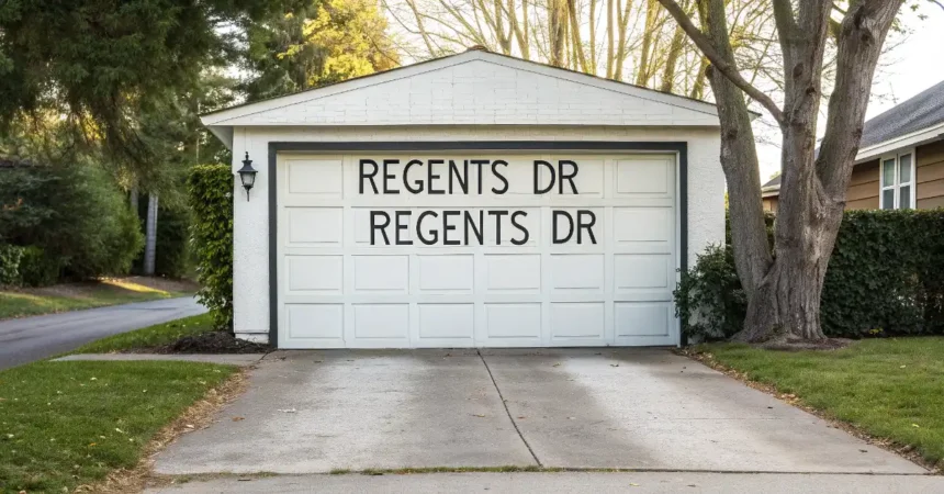 Regents Dr Regents Dr Garage