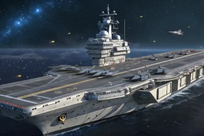 Space Force Orbital Warship Carrier