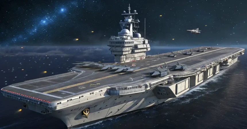 Space Force Orbital Warship Carrier