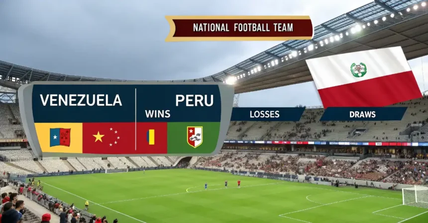 Venezuela National Football Team vs Peru National Football Team Standings