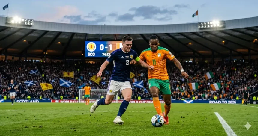 Why Scotland Playing Ivory Coast