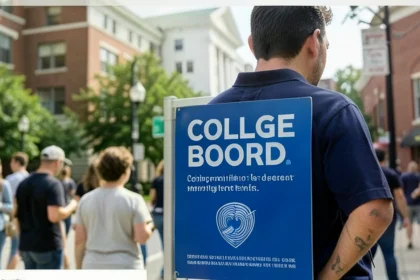 Featured image illustrating college board