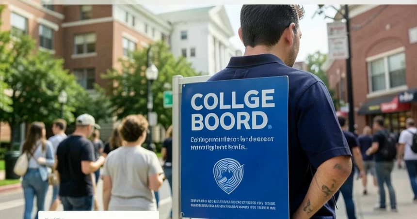 Featured image illustrating college board