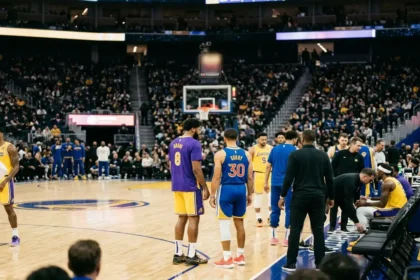 lakers vs golden state warriors match player stats