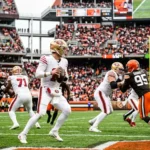 49ers vs Cleveland Browns match player stats