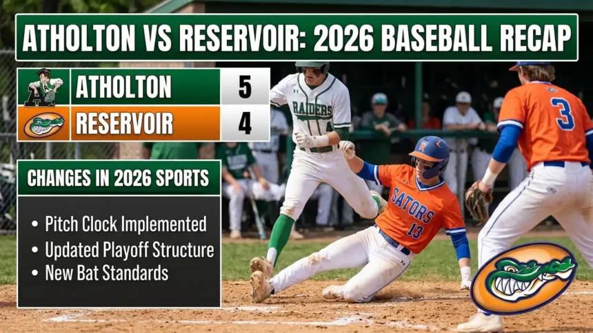 Atholton vs Reservoir Baseball Recap Changes 2026 Sports