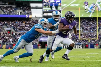 Baltimore Ravens vs Detroit Lions Match Player Stats