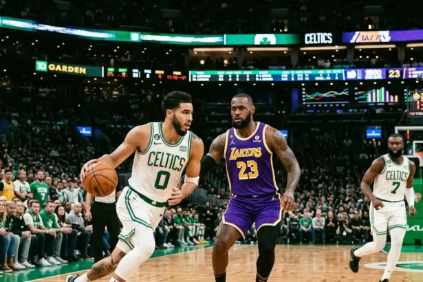 Boston Celtics vs Lakers Match Player Stats