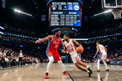 Brooklyn Nets VS 76ers Match Player Stats Shifts