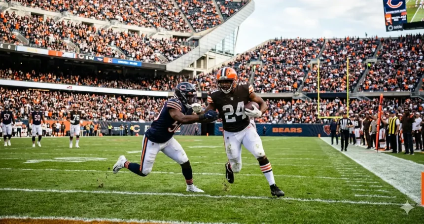 Cleveland Browns Vs Chicago Bears Match Player Stats