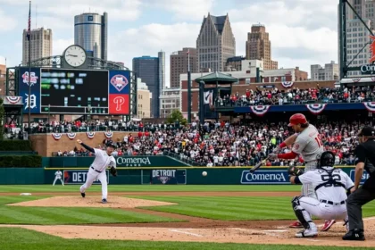 Detroit Tigers vs Phillies Match Player Stats