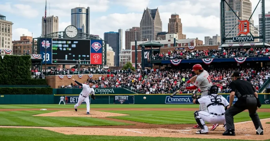 Detroit Tigers vs Phillies Match Player Stats