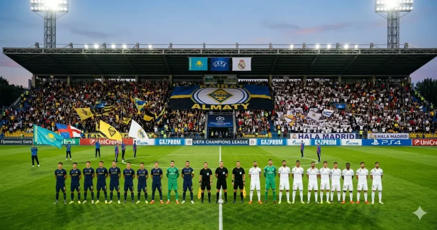 FC Kairat Almaty vs Real Madrid Lineups