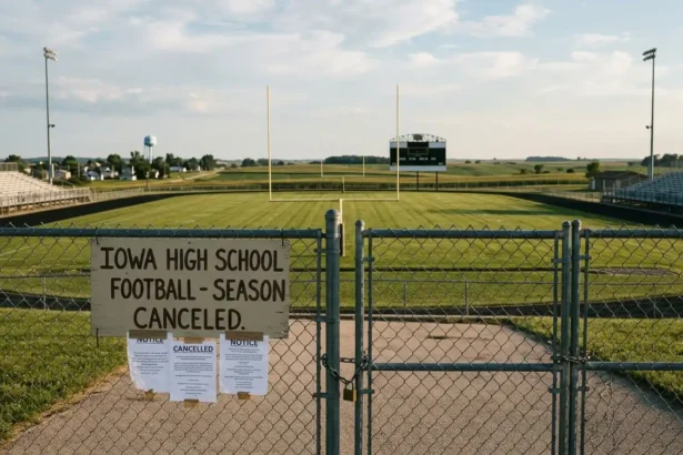 Iowa High School Cancels Football Season