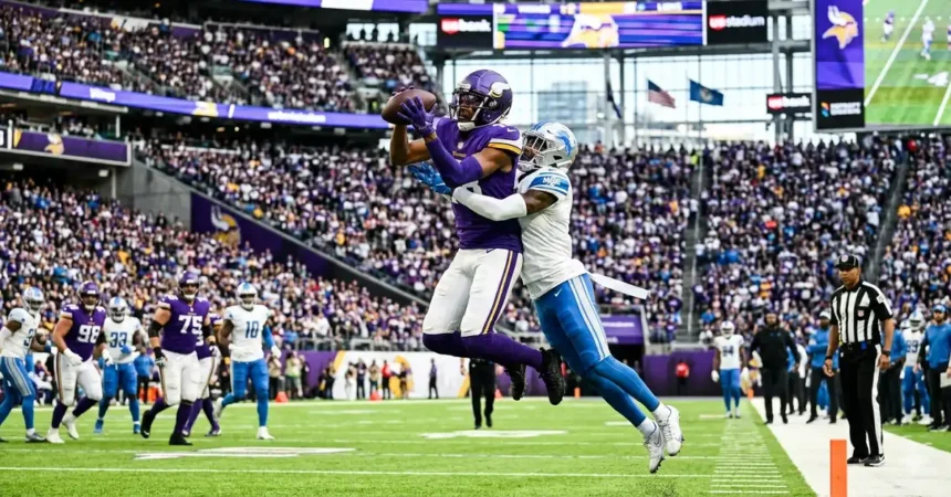 Minnesota Vikings vs Detroit Lions Match Player Stats