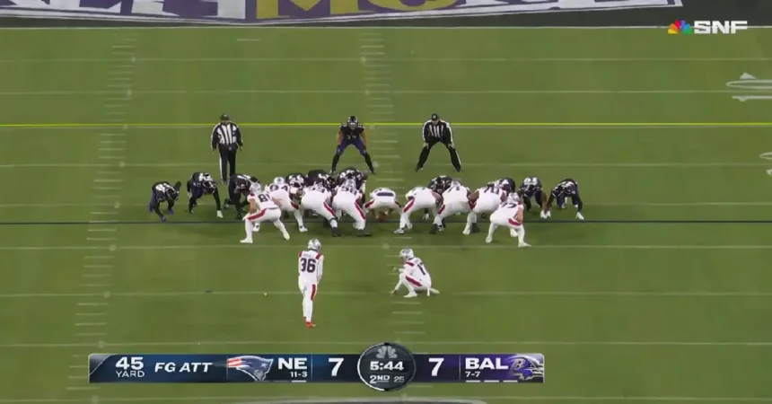 New England Patriots vs Baltimore Ravens match player stats