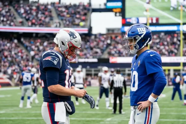 New England Patriots vs New York Giants match player stats