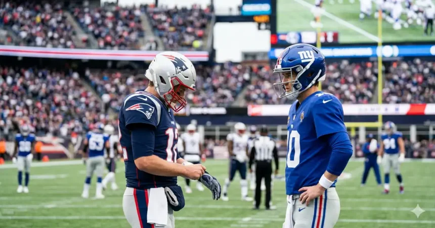 New England Patriots vs New York Giants match player stats