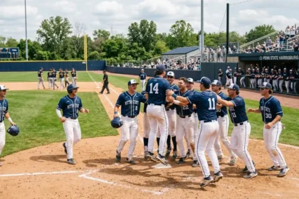 Penn State Harrisburg Baseball Completes Season Sweep