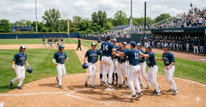Penn State Harrisburg Baseball Completes Season Sweep