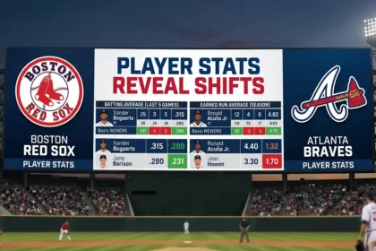 Red Sox vs Atlanta Braves Match Player Stats Reveal Shifts