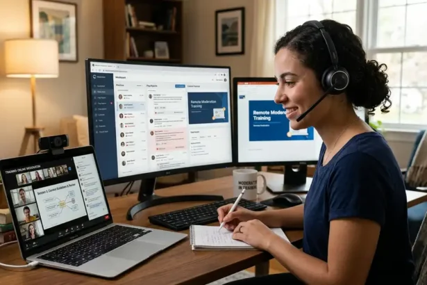 Remote Online Moderator Paid Training Jobs