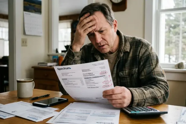 Spectrum Maine Prorated Billing Issue