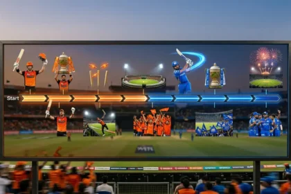 Sunrisers Hyderabad vs Mumbai Indians Timeline