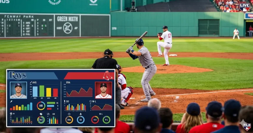 Tampa Bay Rays vs Red Sox Match Player Stats