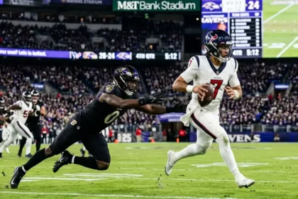 Texans VS Baltimore Ravens Match Player Stats