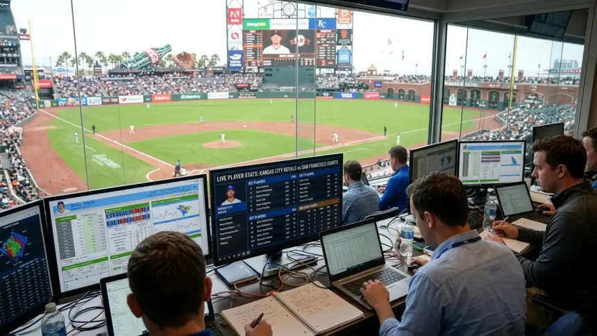 Tracking Kansas City Royals vs San Francisco Giants Match Player Stats