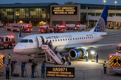 United Express Flight UA5971 Emergency Diversion Exposed