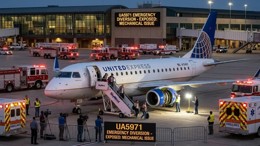 United Express Flight UA5971 Emergency Diversion Exposed
