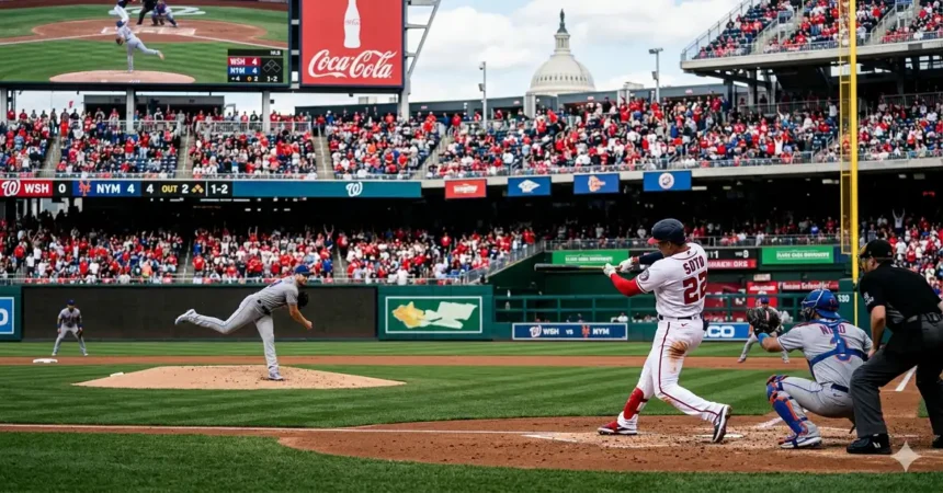Washington Nationals vs Mets match player stats